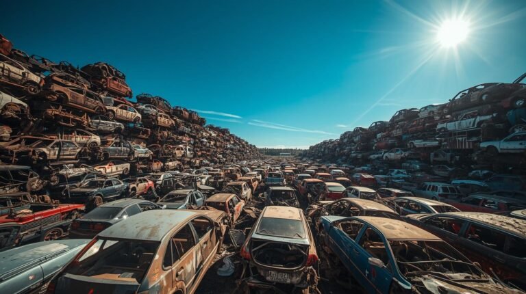 The Process of Car Scrap in Kolkata