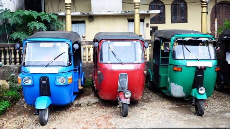 The Process of Auto (Three-Wheeler) Scrap in Kolkata