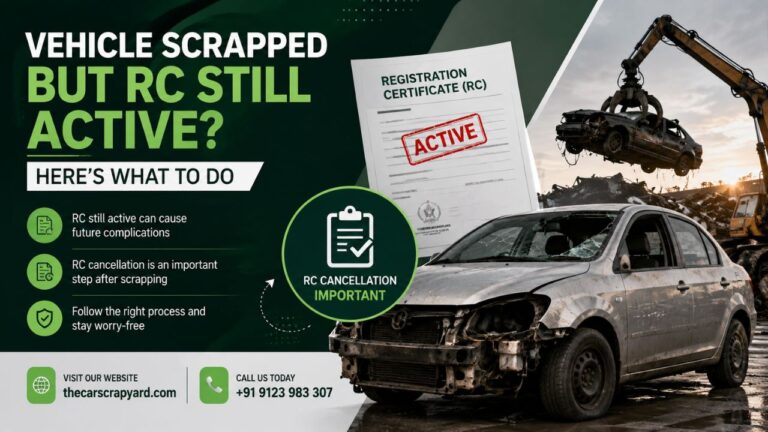 Vehicle Scrapped but RC Still Active? Here’s What to Do